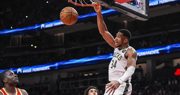 NBA常规赛：老鹰vs雄鹿高清录像直播