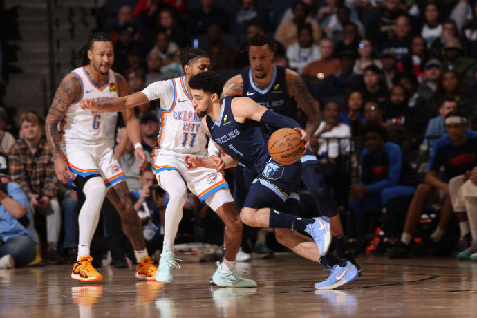 NBA：灰熊vs雷霆高清录像直播
